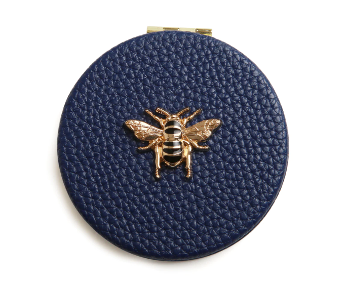 Alice Wheeler Round Compact Mirror