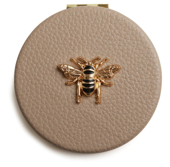 Alice Wheeler Round Compact Mirror