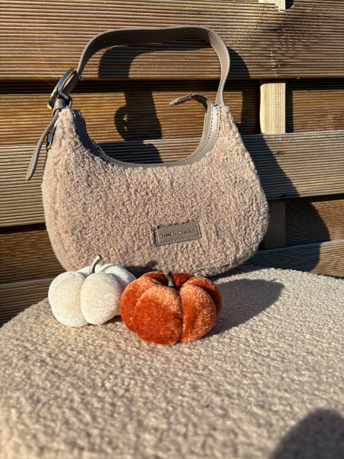 Shearling Shoulder Bag