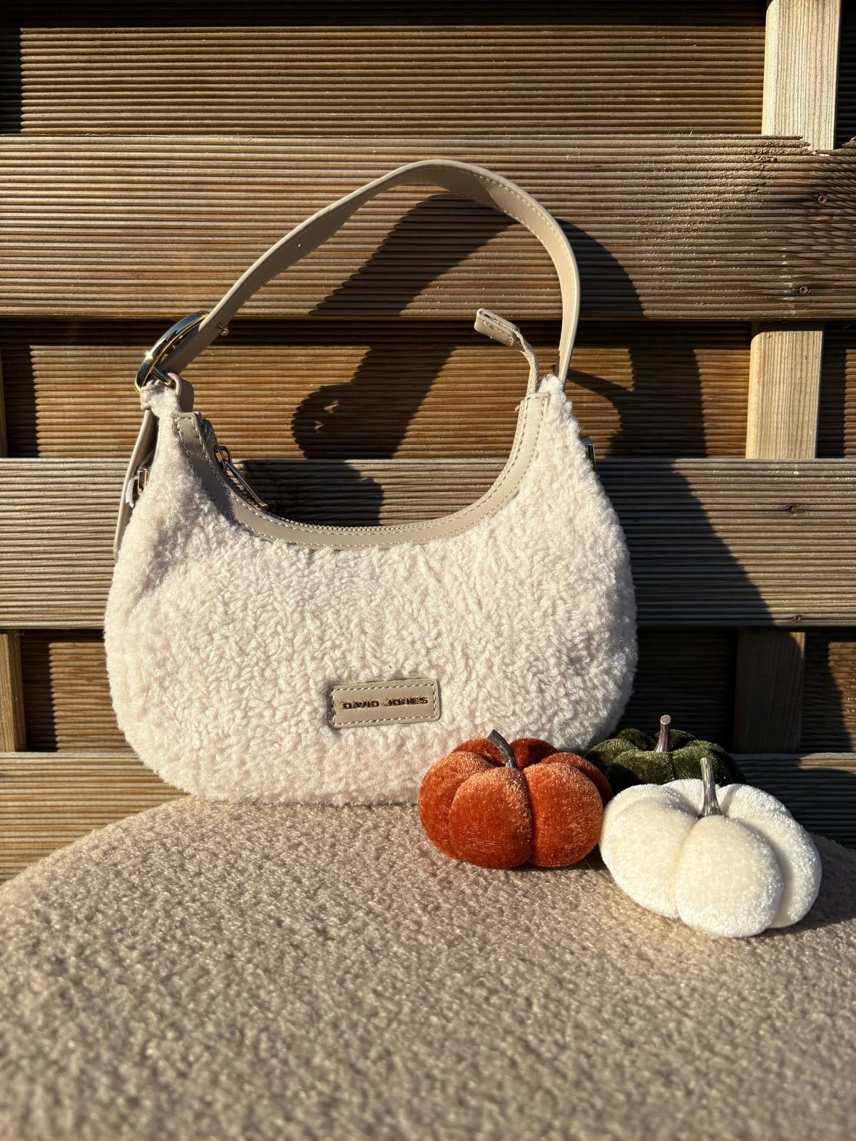 Shearling Shoulder Bag