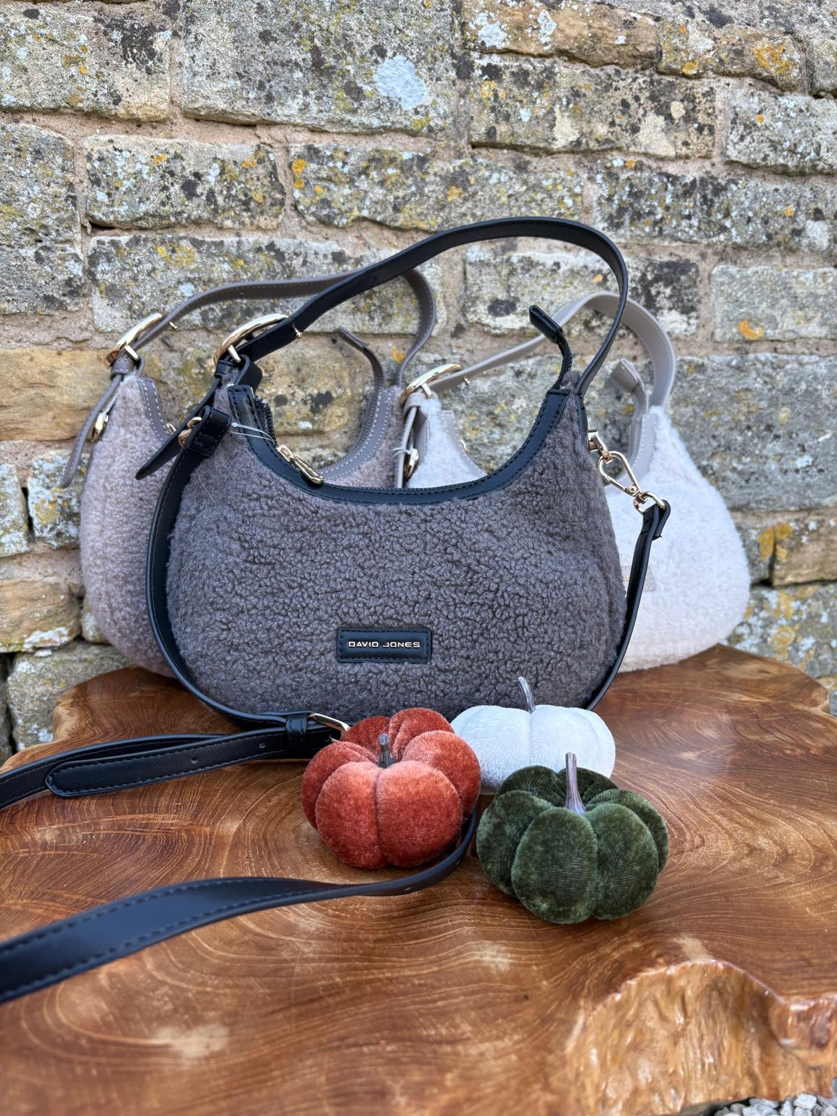 Shearling Shoulder Bag