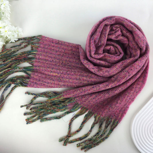 Soft Multi Weave Winter Scarf