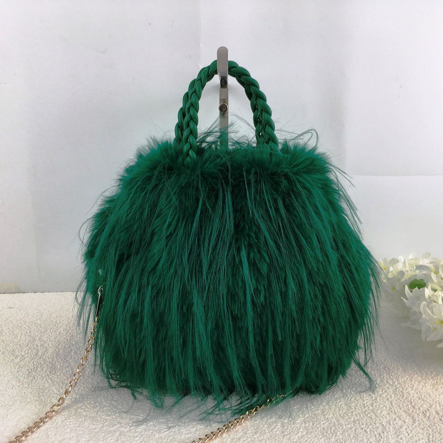 Faux Fur Glam Bag