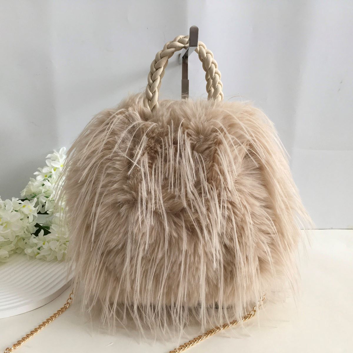 Faux Fur Glam Bag