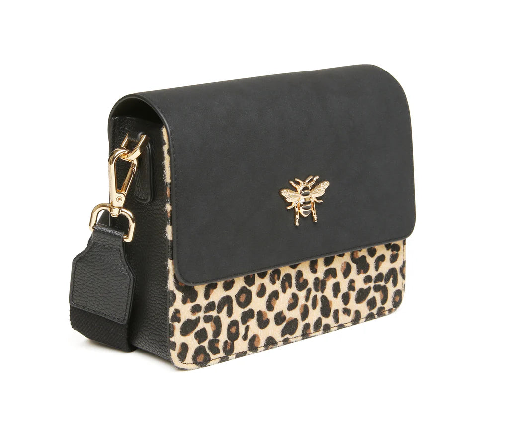 ALICE WHEELER Leopard Highbury Crossbody Bag