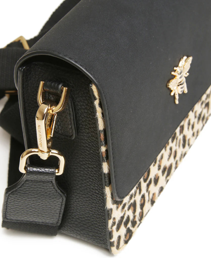 ALICE WHEELER Leopard Highbury Crossbody Bag