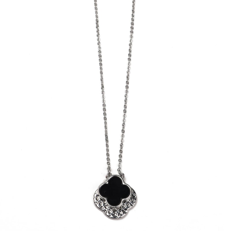 Clover Silver Necklace