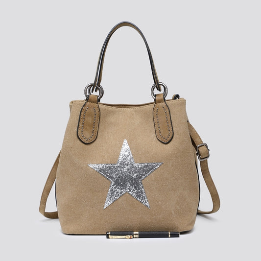 STAR Large Tote Bag