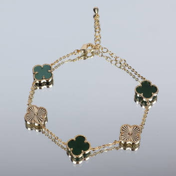 Clover Gold Bracelet