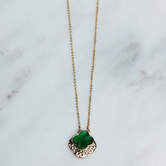 Clover Gold Double Necklace