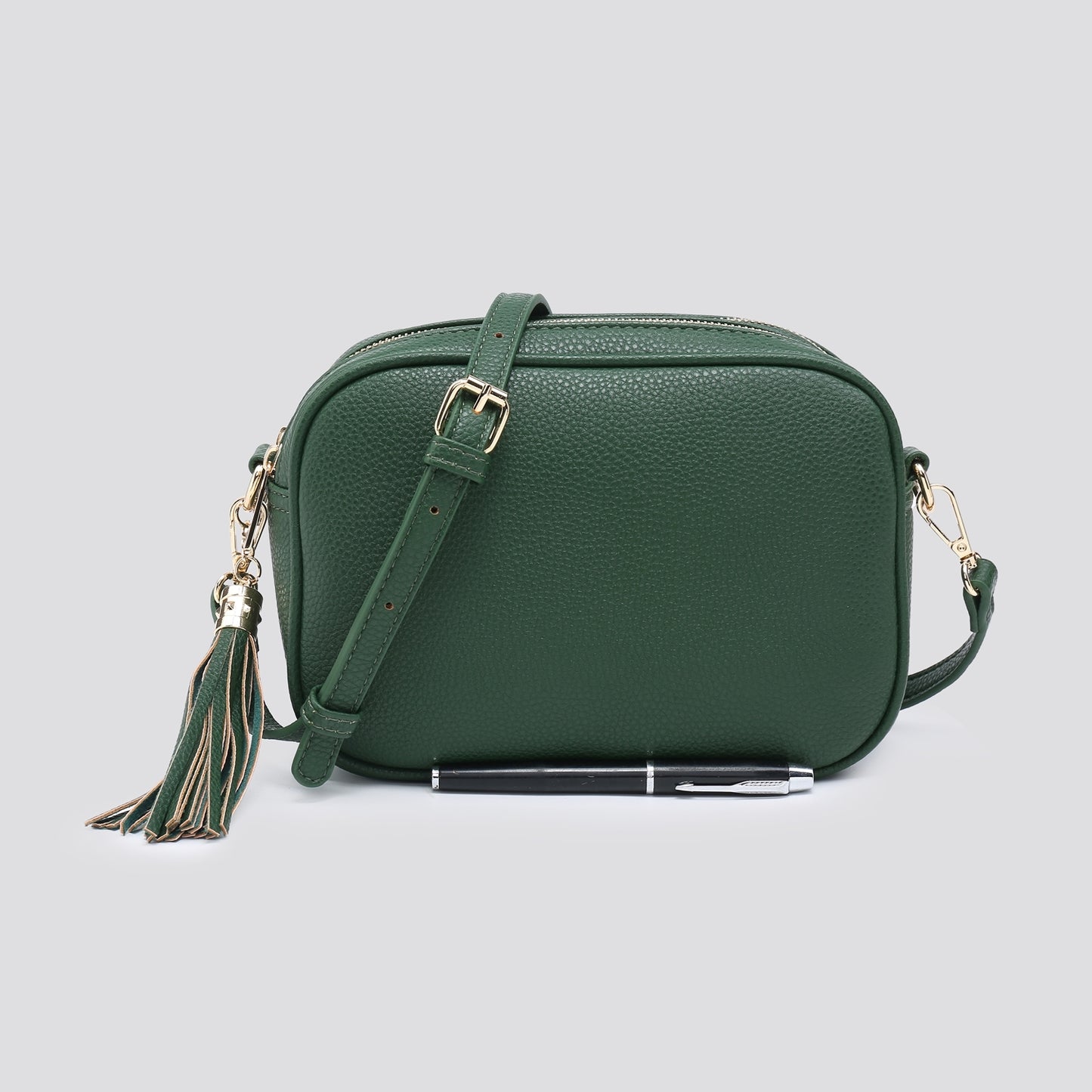 Double Zip CrossBody Bag