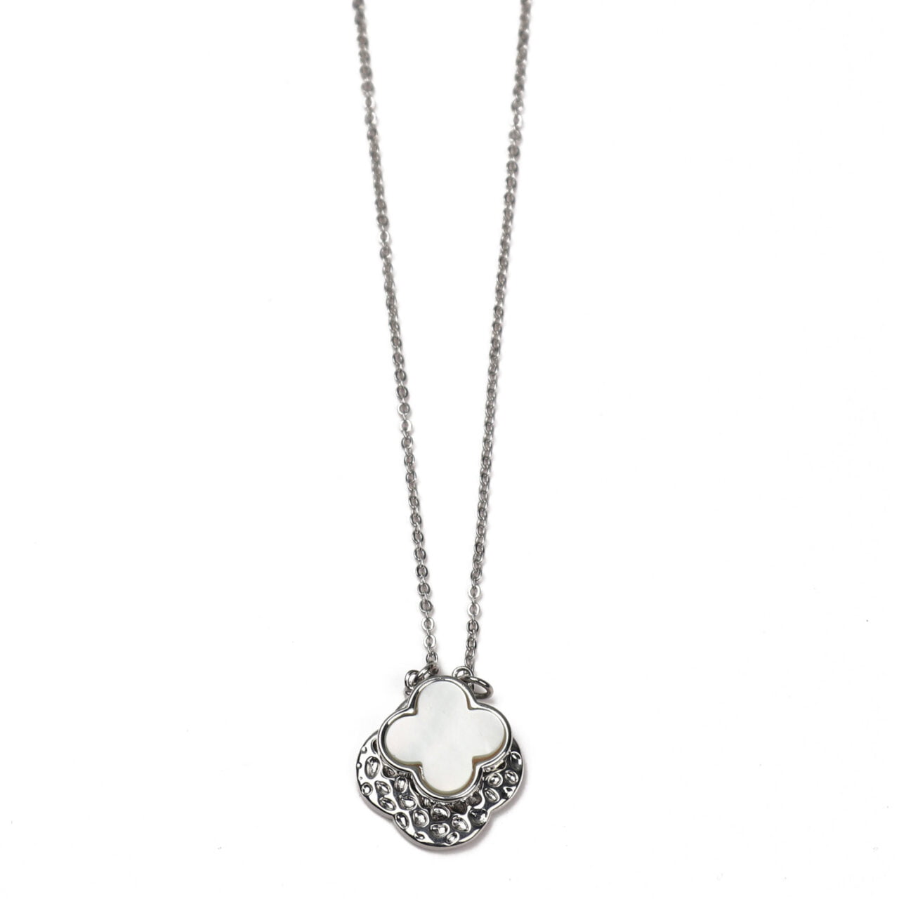 Clover Silver Necklace