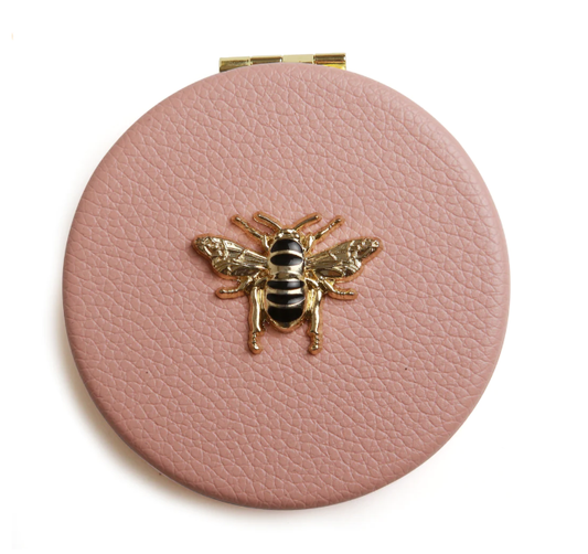 Alice Wheeler Round Compact Mirror