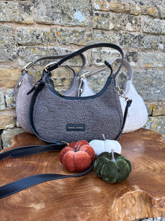 Shearling Shoulder Bag