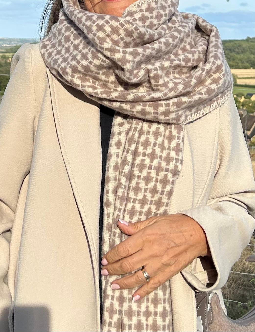 Geometric Scarf